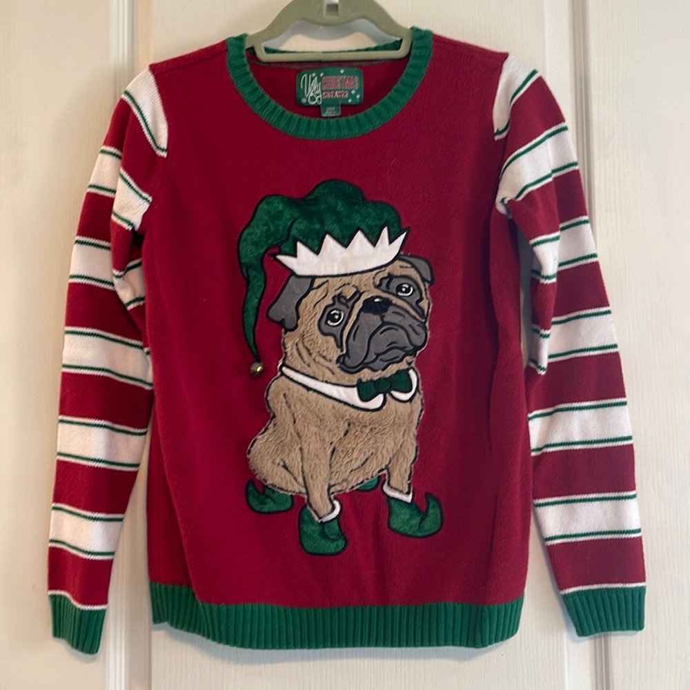 Not too early to plan for next year! But here’s a pugly Christmas sweater!